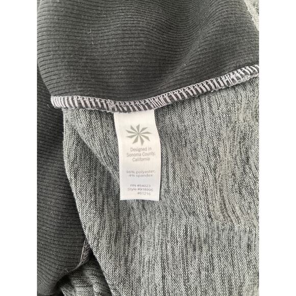 Athleta Grey Robin Cowl Neck Pullover Sweatshirt XS Batwing Fit Loungewear - Picture 6 of 6